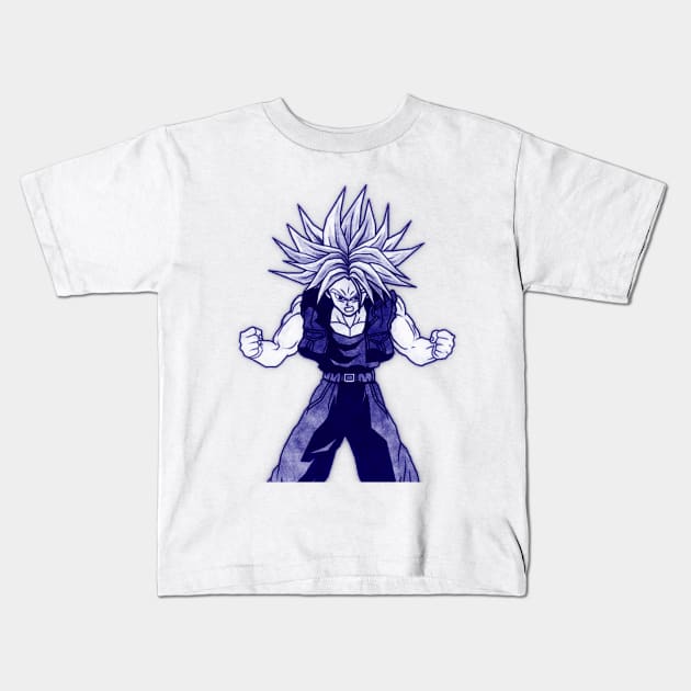 Trunks Dragon Ball Kids T-Shirt by masnono